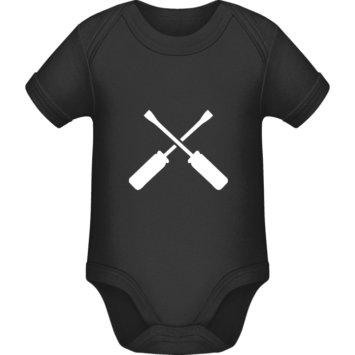 Screwdrivers Crossed Baby Romper contain pic