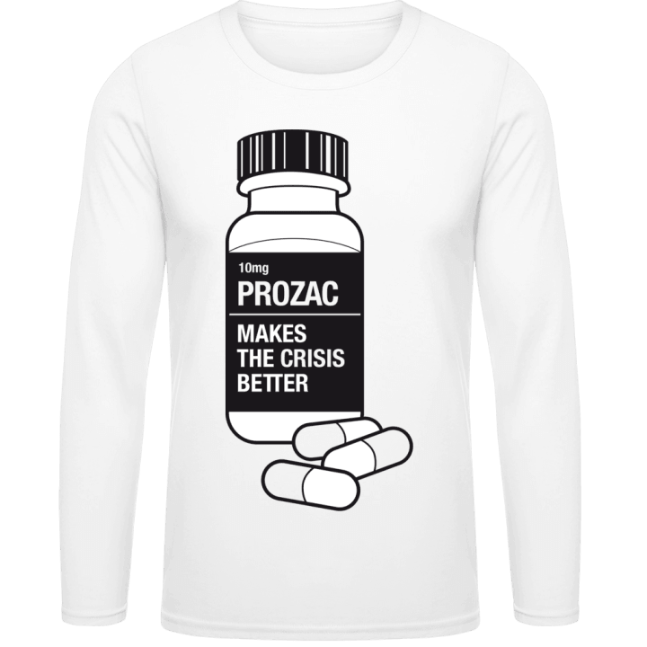 Crisis Prozac Langarmshirt contain pic