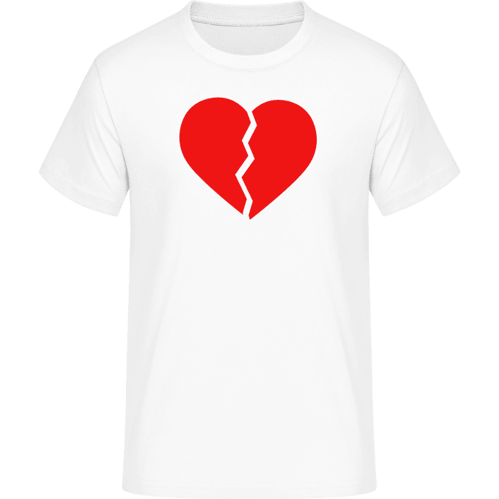 Broken Heart Logo T-skjorte contain pic