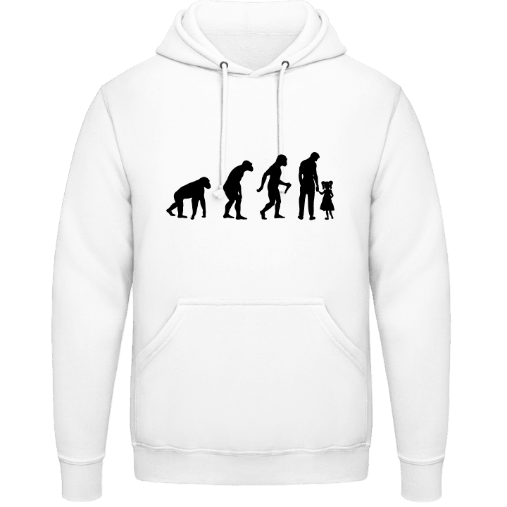 Dad And Daughter Evolution Hoodie 0 image
