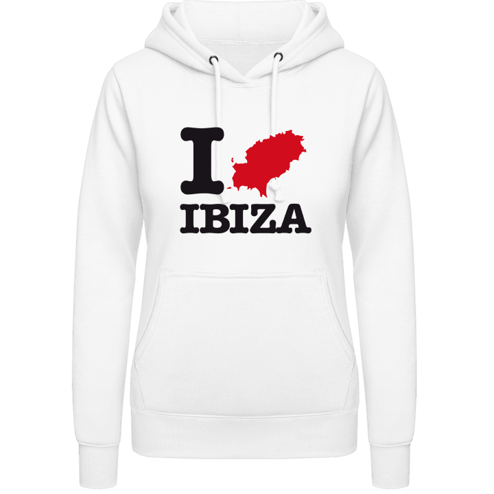 I Love Ibiza Sweat à capuche pour femme contain pic