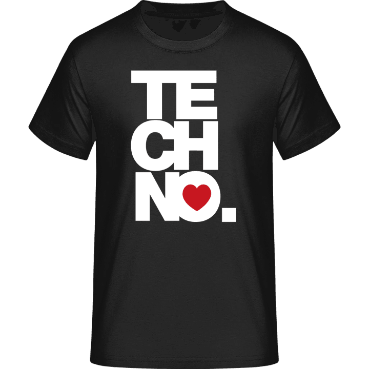 Techno Music T-skjorte contain pic