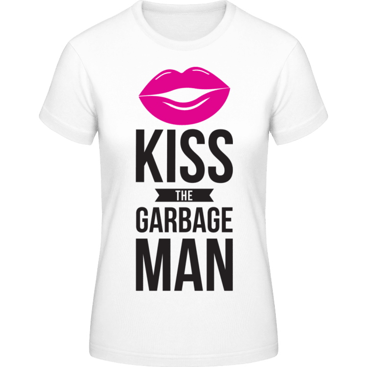 Kiss The Garbage Man Vrouwen T-shirt 0 image