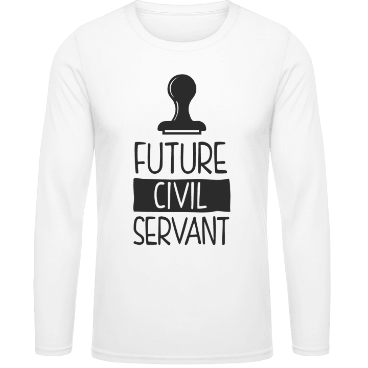 Future Civil Servant Shirt met lange mouwen contain pic