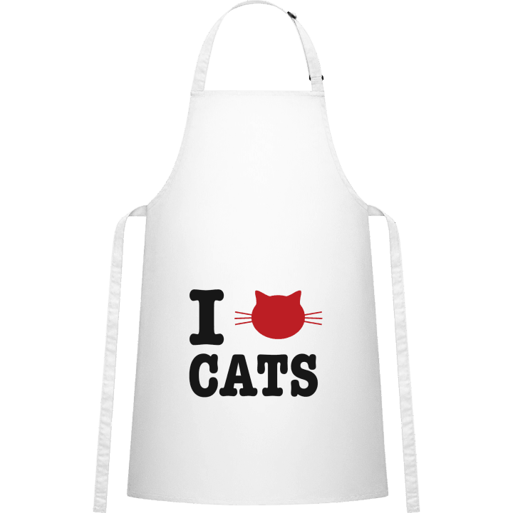 I Love Cats Kitchen Apron 0 image