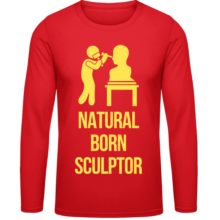 Natural Born Sculptor Langarmshirt contain pic