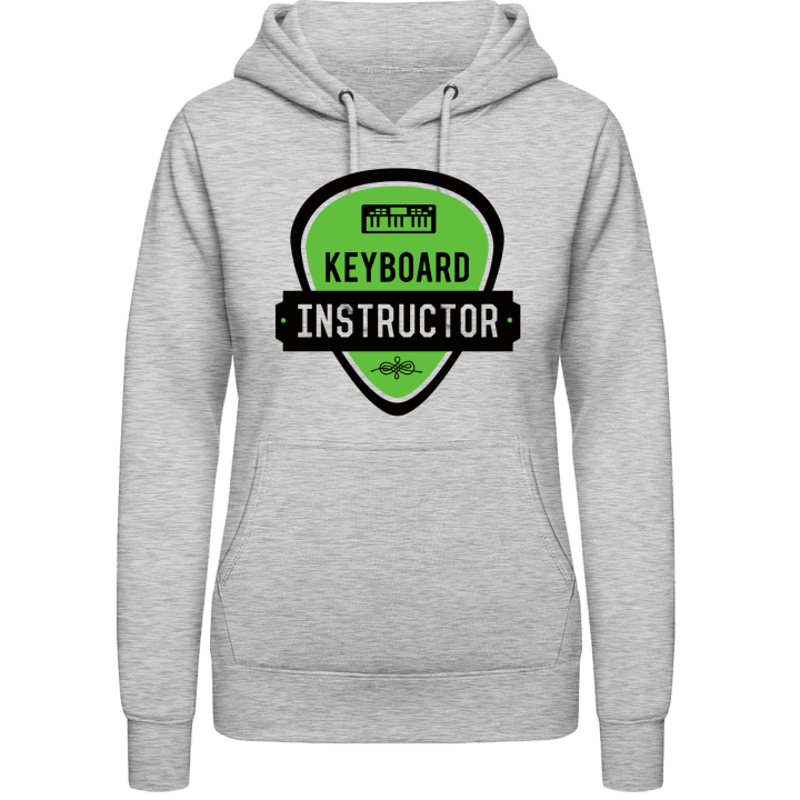Keyboard Instructor Vrouwen Hoodie contain pic