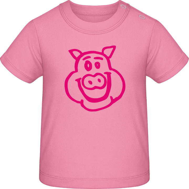 Happy Pig Baby T-skjorte 0 image