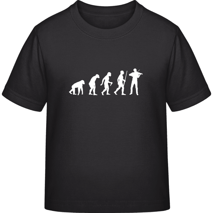 Violinist Evolution T-shirt för barn contain pic