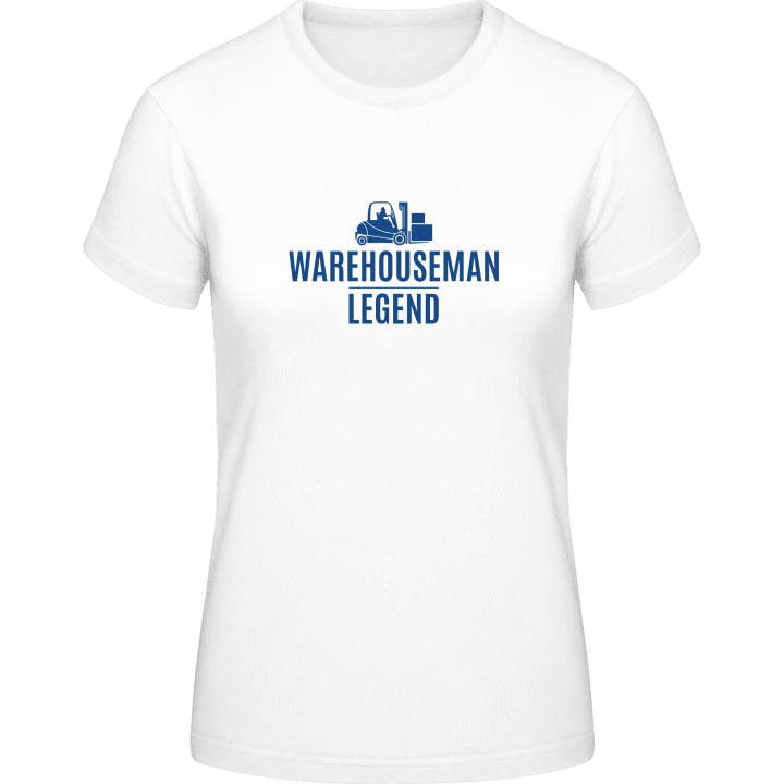 Warehouseman Legend T-skjorte for kvinner contain pic