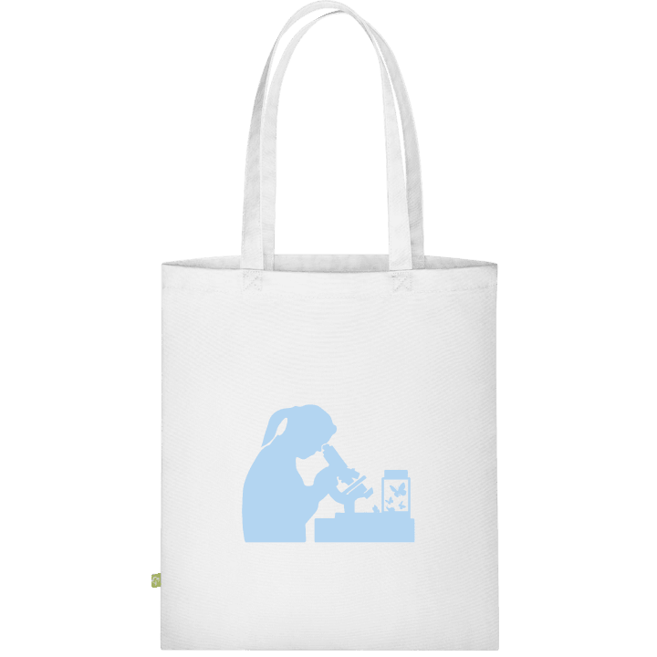 Biologist Silhouette Female Cloth Bag contain pic