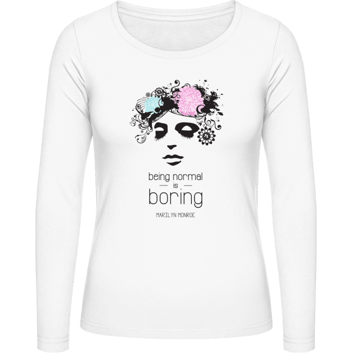 Being Normal Is Boring T-shirt à manches longues pour femmes 0 image