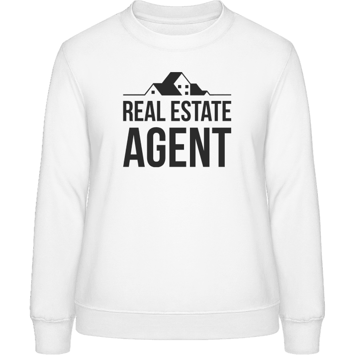 Real Estate Agent Felpa donna contain pic