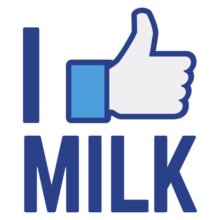 I Like Milk T-skjorte 0 image