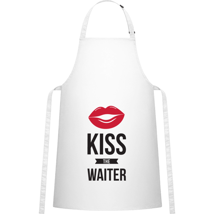 Kiss The Waiter Kitchen Apron contain pic