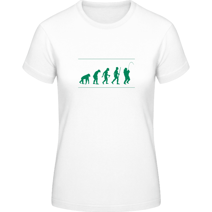 Lustige Angler Evolution Frauen T-Shirt 0 image