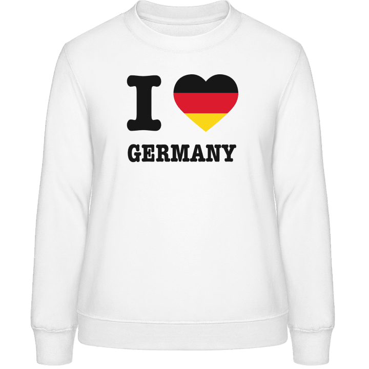 I Love Germany Frauen Sweatshirt 0 image