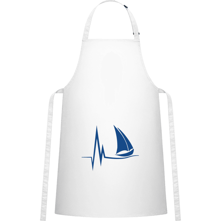 Sailboat Symbol Delantal de cocina contain pic