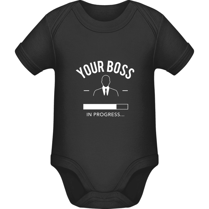 Your Boss in Progress Baby Romper contain pic