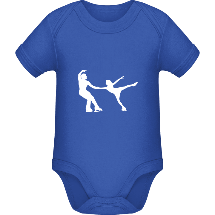 Ice Skating Couple Baby Romper contain pic