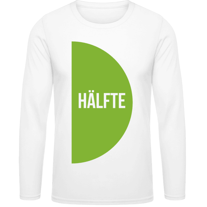 Bessere Hälfte links Shirt met lange mouwen contain pic
