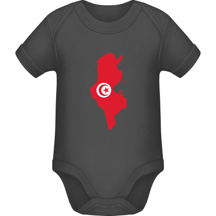 Tunisia Map Baby Romper contain pic