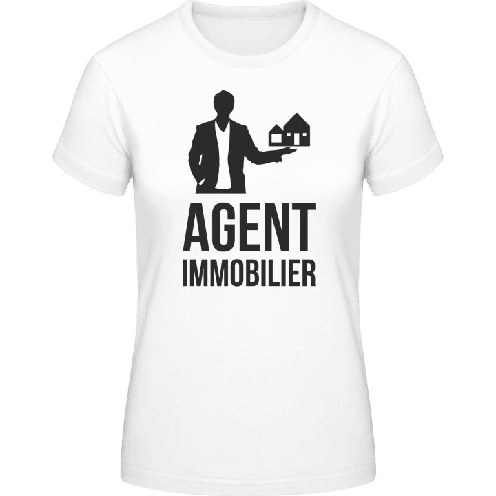 Agent immobilier T-shirt pour femme contain pic