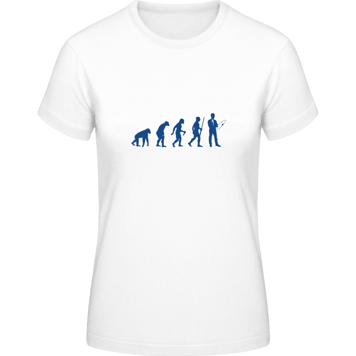 Engineer Evolution T-skjorte for kvinner contain pic