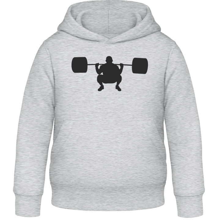 Weightlifter Kids Hoodie contain pic