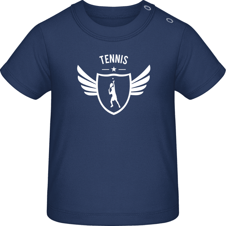 Tennis Winged Baby T-skjorte contain pic