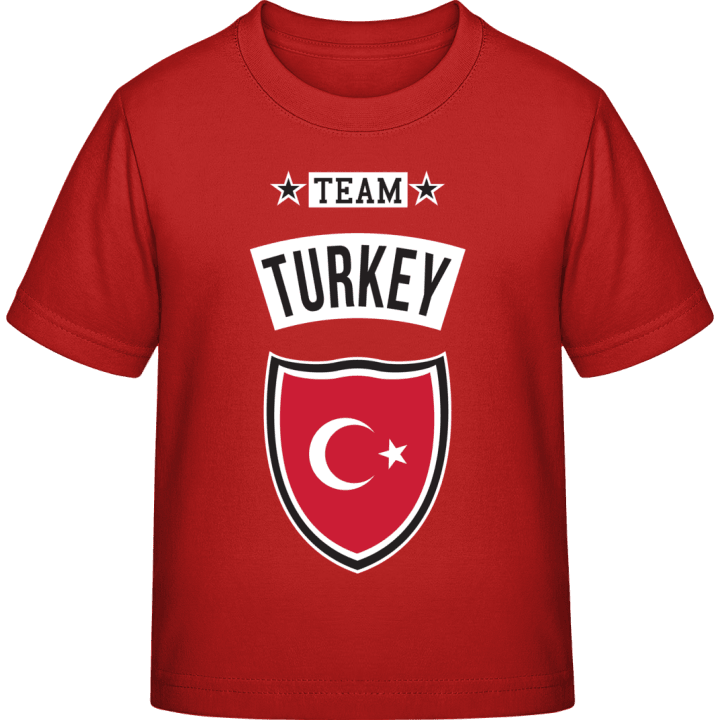 Team Turkey Camiseta infantil contain pic