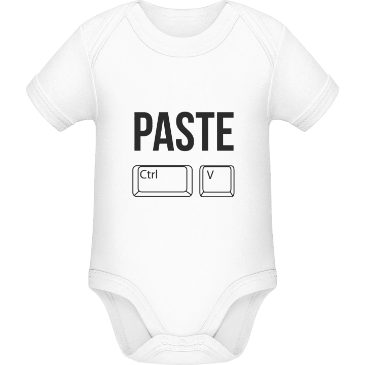 Paste Ctrl V Baby romper kostym contain pic