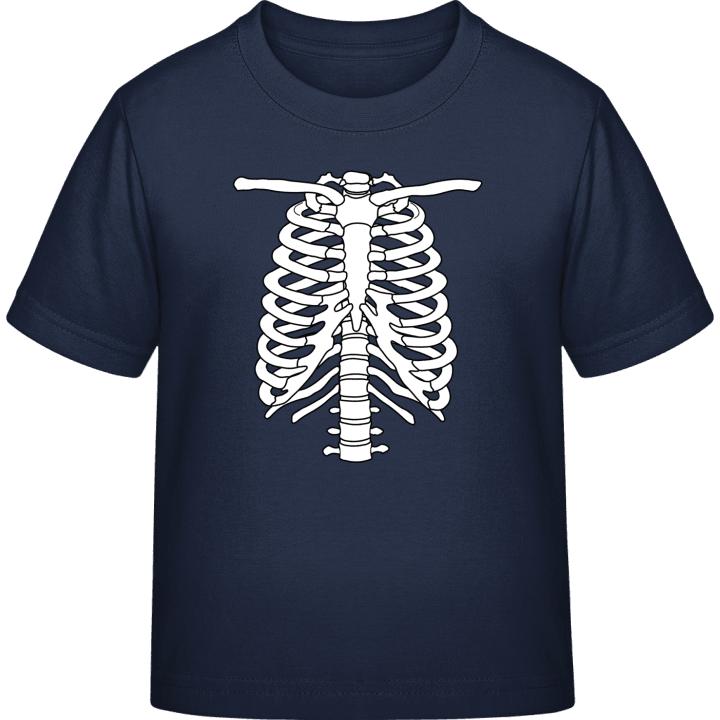 Skeleton Chest Kids T-shirt contain pic