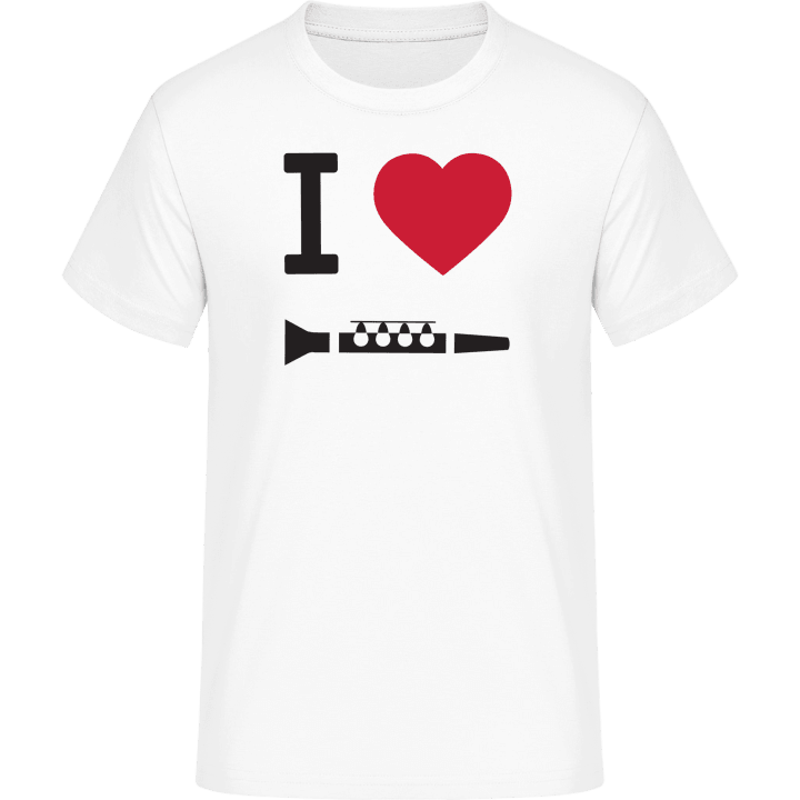 I Heart Clarinet T-Shirt 0 image