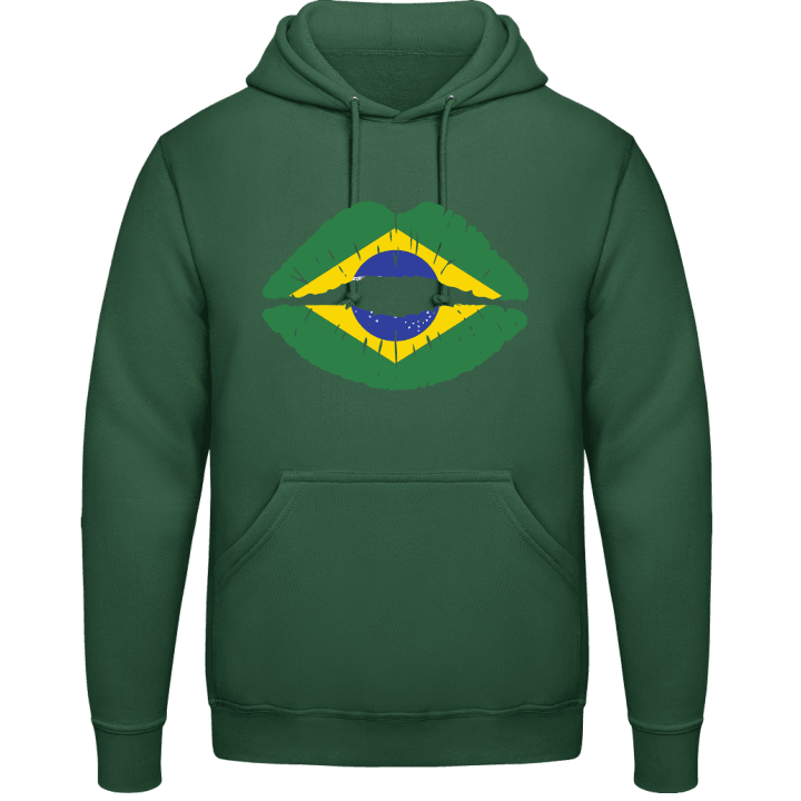 Brazil Kiss Flag Hettegenser contain pic