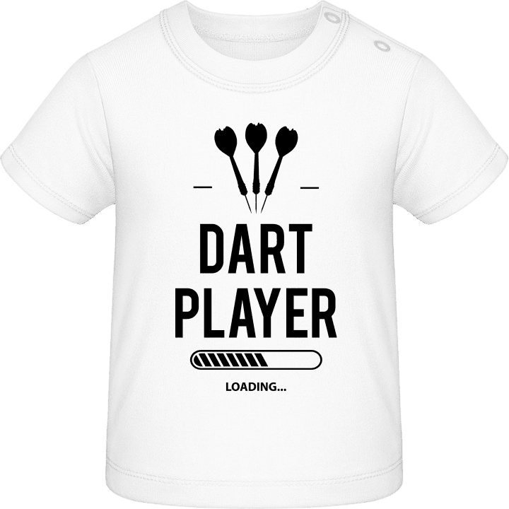 Dart Player Loading Camiseta de bebé contain pic