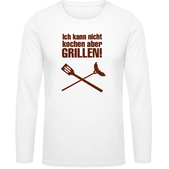 Nur Grillen T-shirt à manches longues contain pic