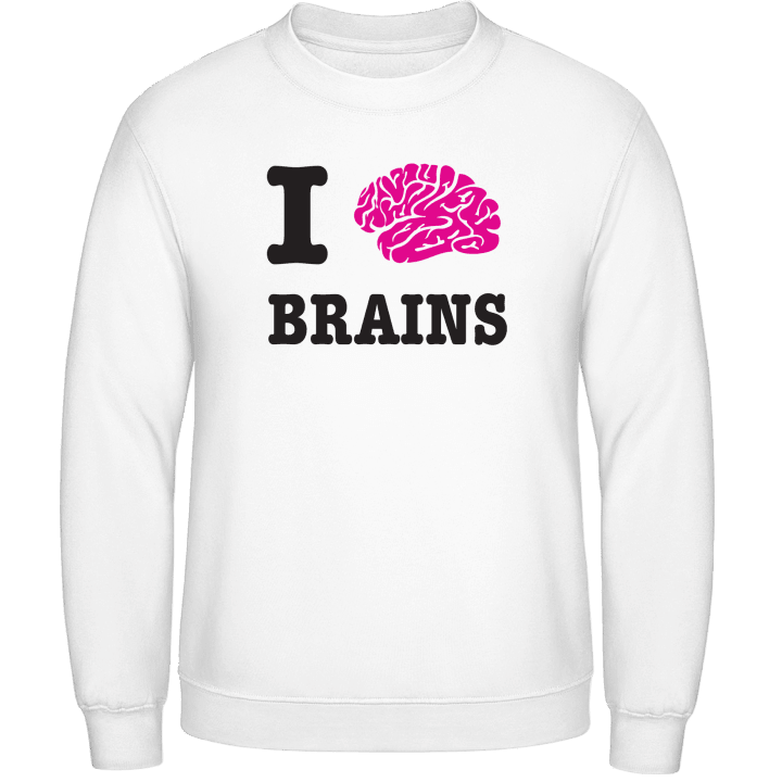 I Love Brains Sweatshirt contain pic