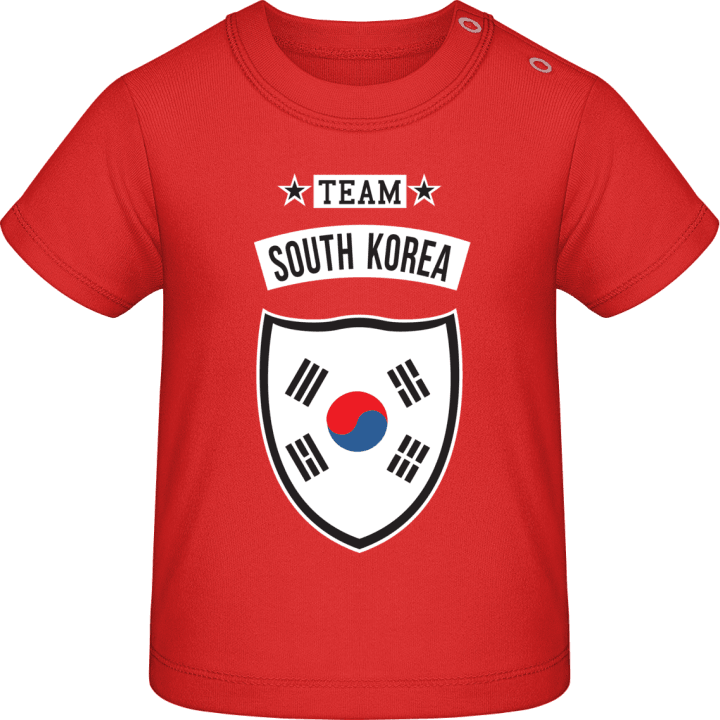 Team South Korea T-shirt för bebisar contain pic
