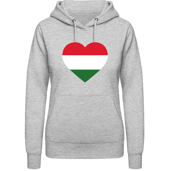 Hungary Heart Hoodie för kvinnor contain pic