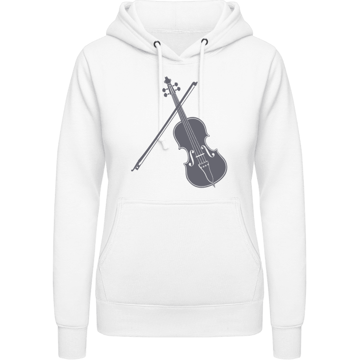 Violin Simple Vrouwen Hoodie contain pic