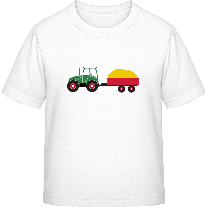Tractor Illustration Kids T-shirt contain pic