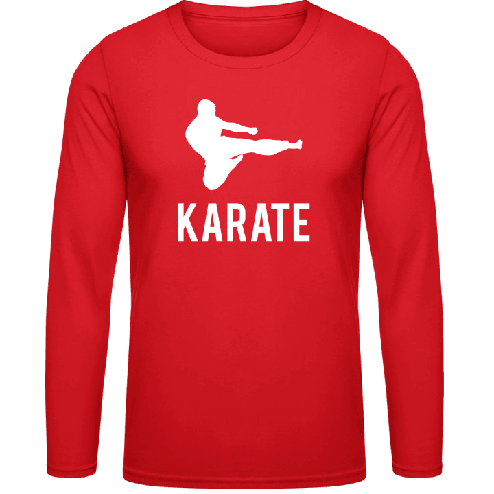 Karate Shirt met lange mouwen contain pic