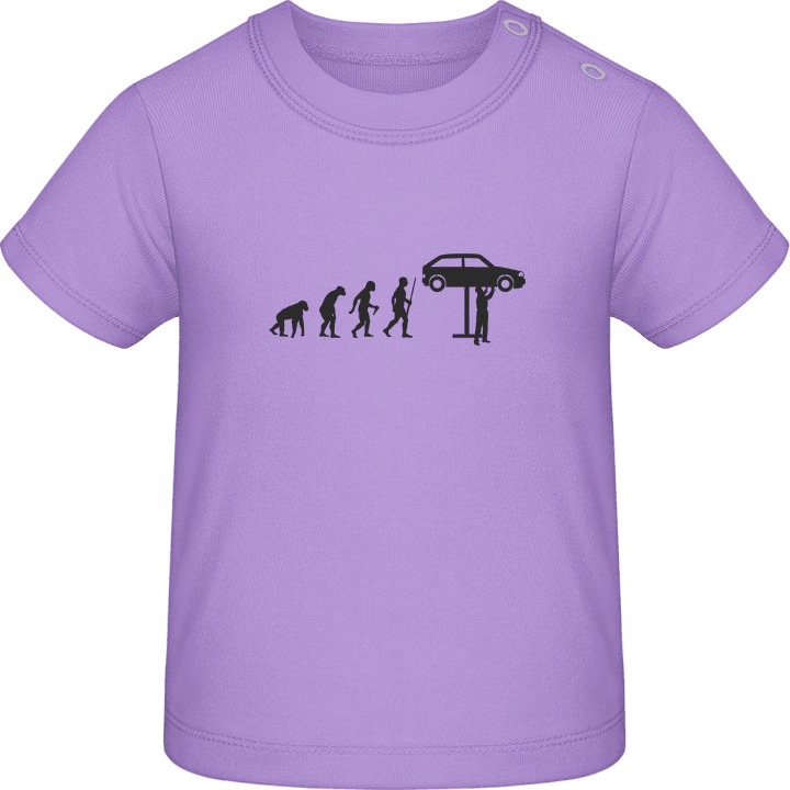 Car Mechanic Evolution Baby T-Shirt contain pic