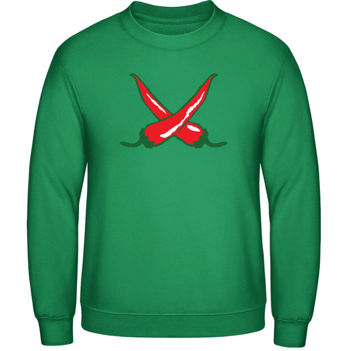 Crossed Chilis Sweatshirt contain pic