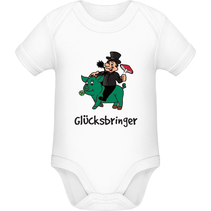 Glücksbringer Baby romperdress contain pic