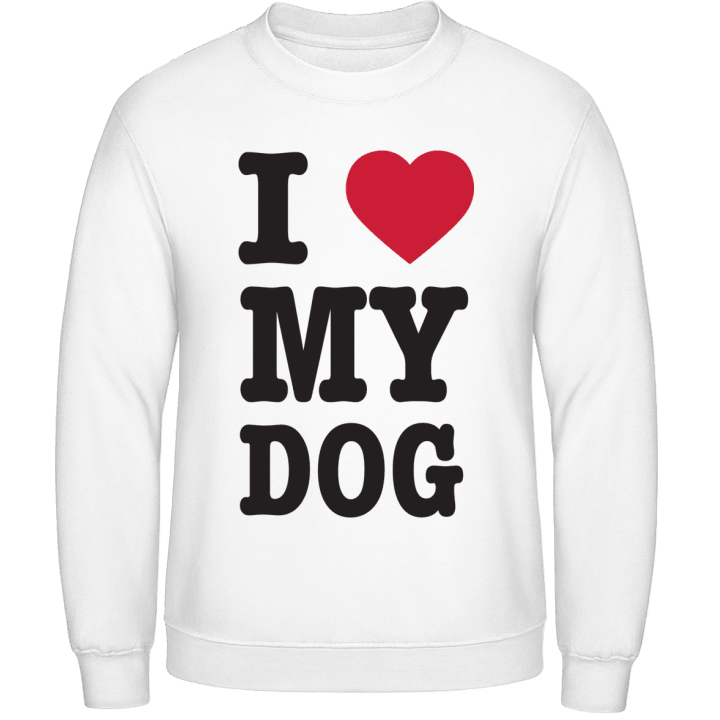 I Love My Dog Sweatshirt 0 image