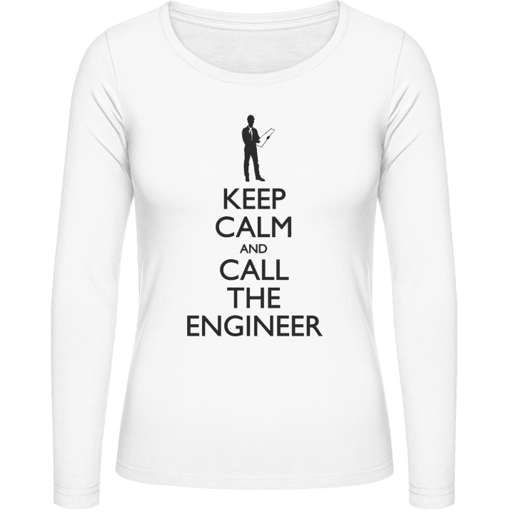 Call The Engineer T-shirt à manches longues pour femmes contain pic
