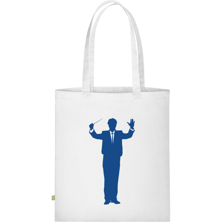 Conductor Silhouette Stofftasche contain pic