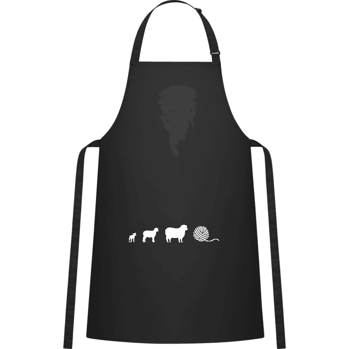 Evolution Of Sheep To Wool Kitchen Apron 0 image